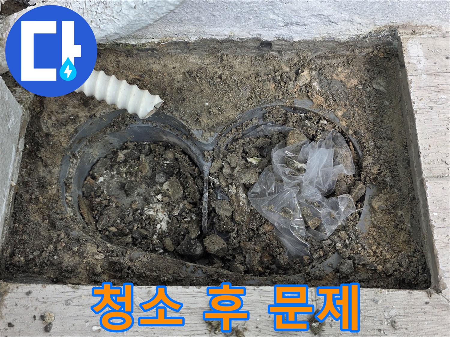 노원구 중계동 청구3차 아파트 누수 - 배수구 청소 후 드러난 문제점