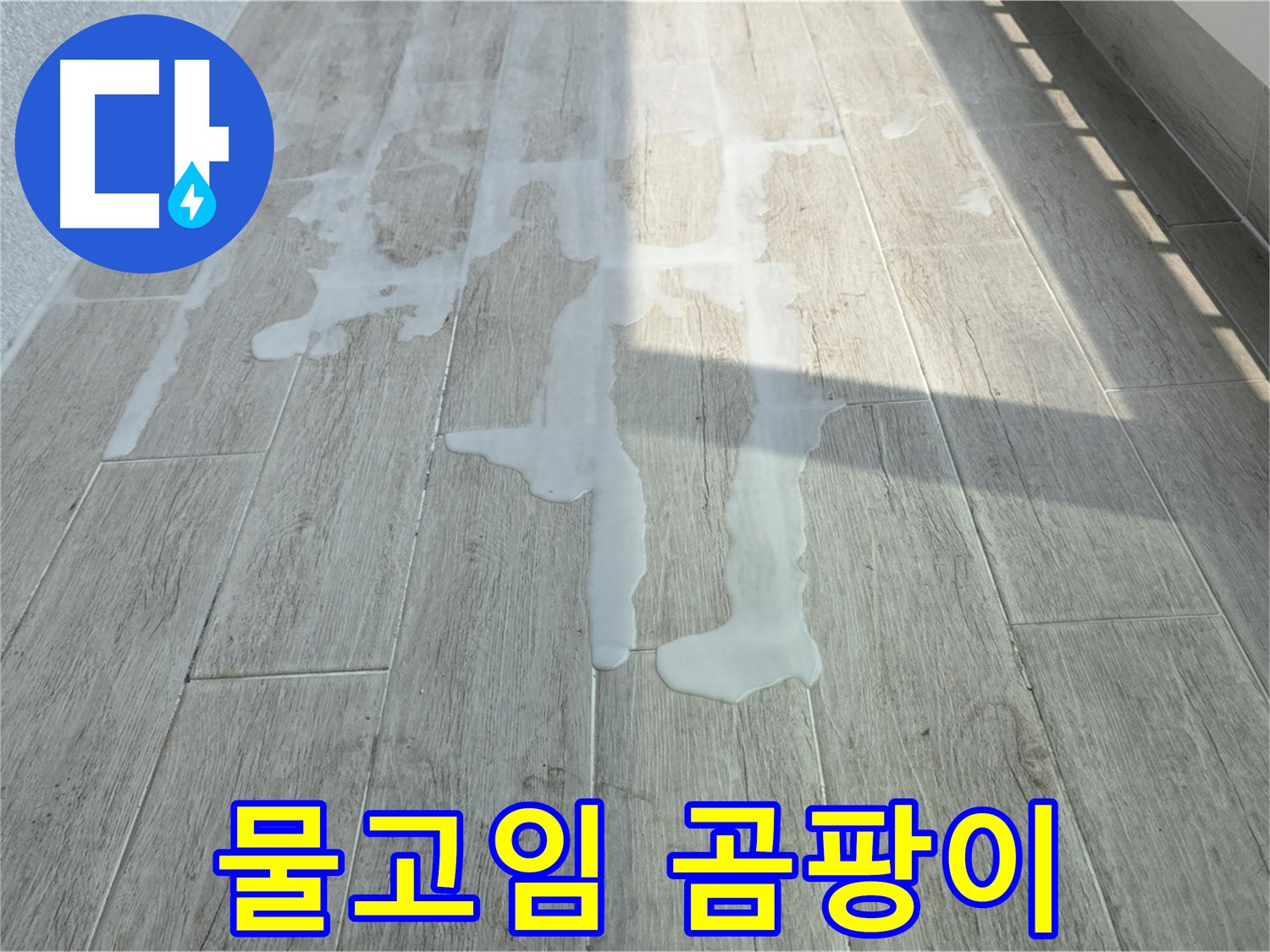 중계3동 청구3차 아파트 베란다 누수 - 물고임과 곰팡이 문제, 확실하게 해결해 드립니다