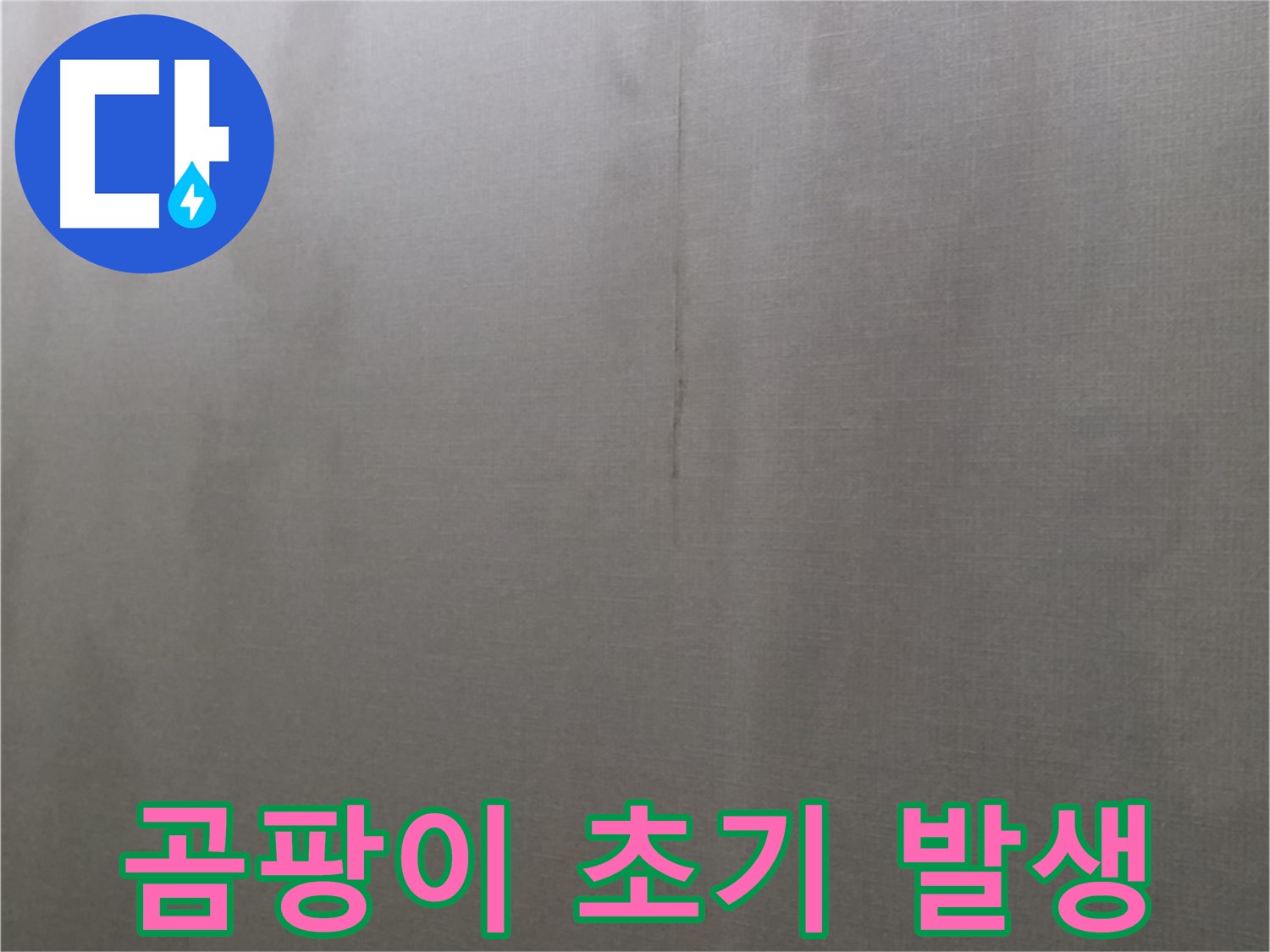 강북구 미아동 다솜빌라 누수 - 천장 누수, 곰팡이 초기 발생 확인