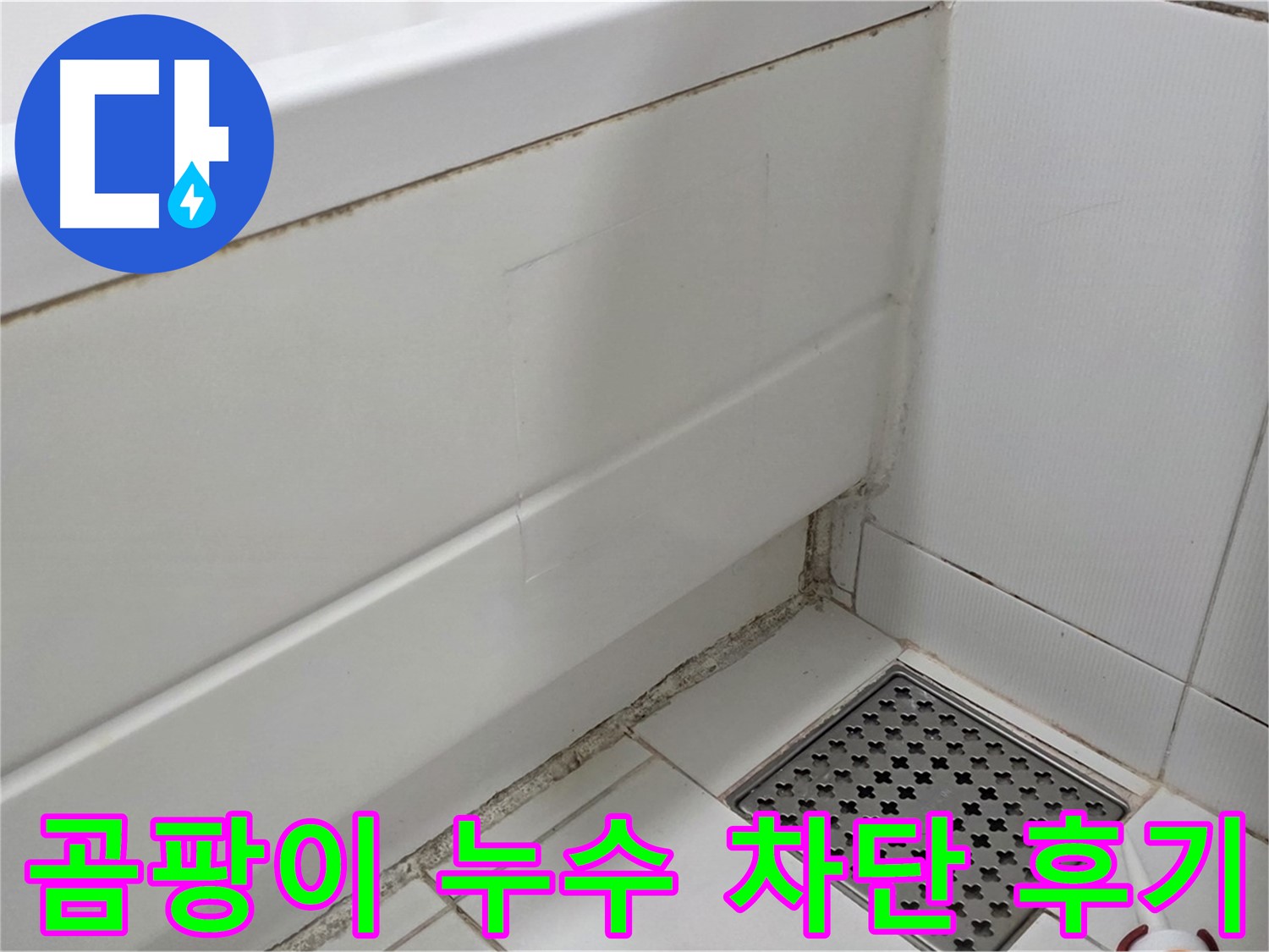 고양시 일산서구 가좌동 욕조 곰팡이 누수 완벽 차단 시공