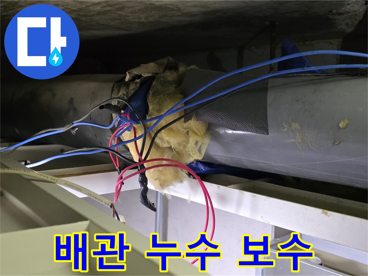 중계동 라이프청구신동아 아파트 천장 누수 - 노후 배관 문제로 누수 발생 - 신속한 누수탐지 및 보수