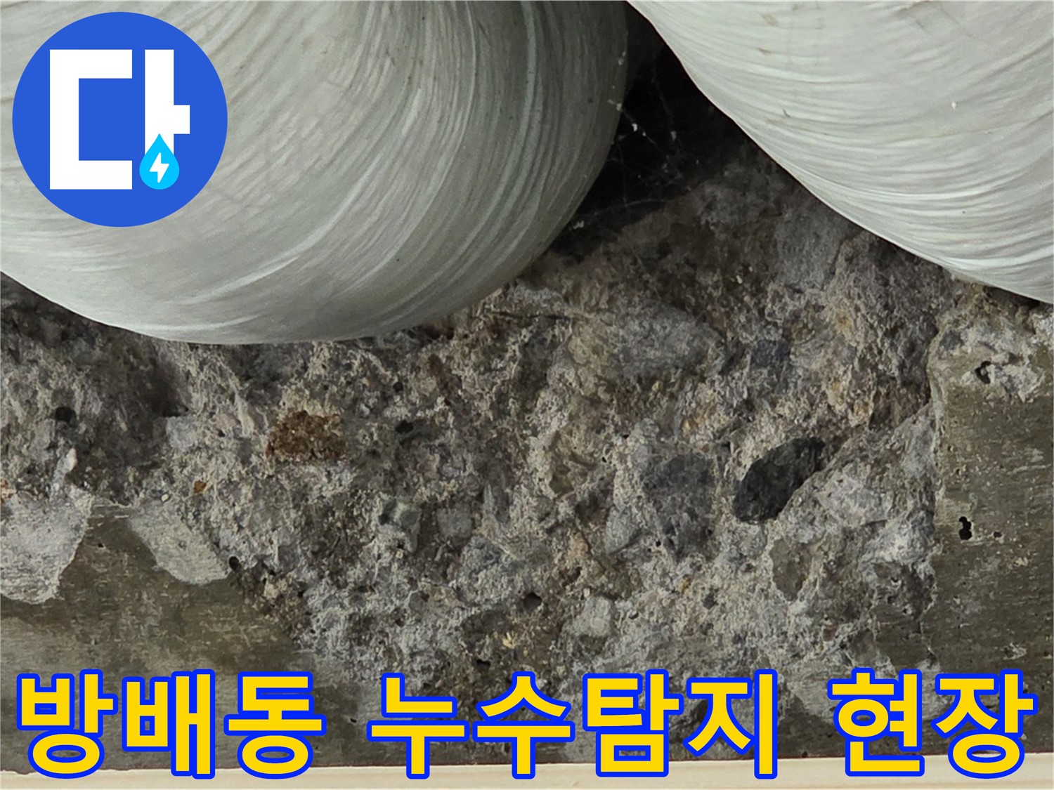 서초구 방배동 판테옹빌라 누수탐지 현장 - 천장 누수 원인 파악 및 해결 과정