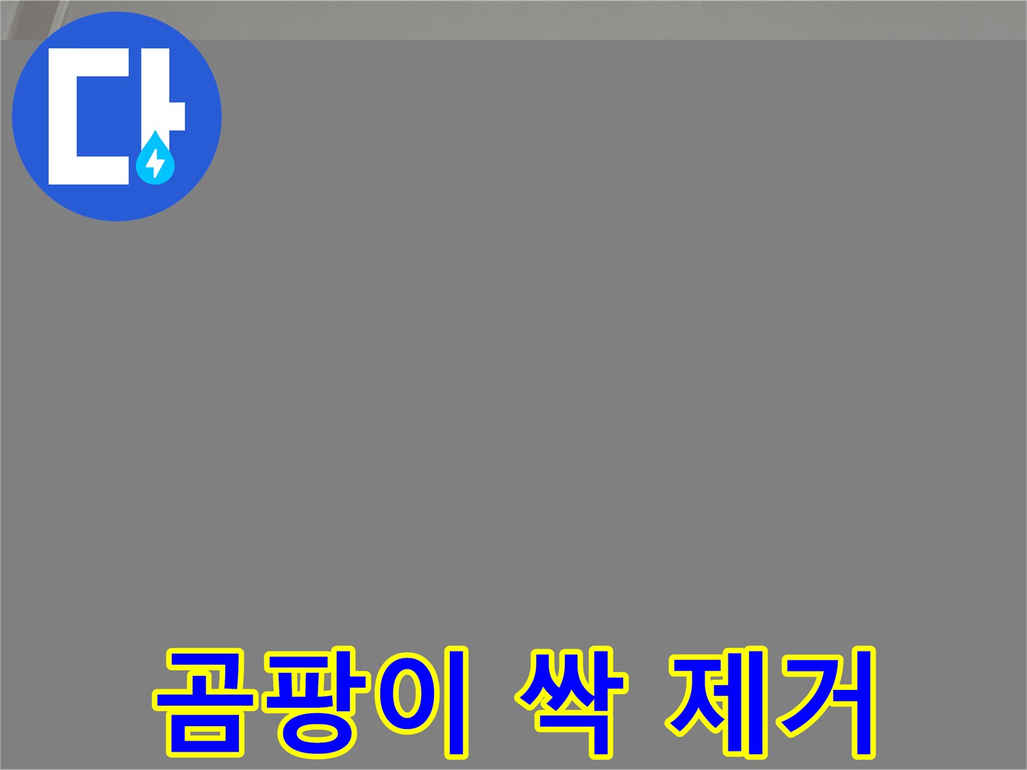 양주 누수 해결 - 곰팡이 싹 제거, 완벽 방지