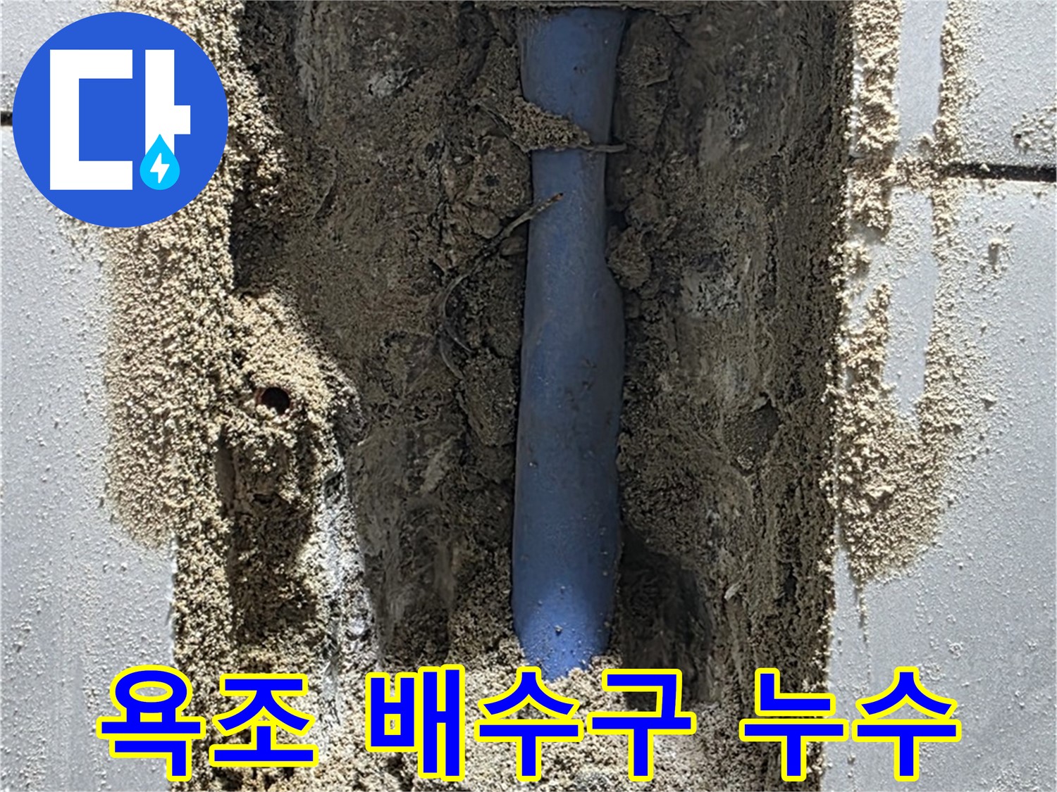 성남시 분당구 쇳골마을 누수 - 욕조 배수구 누수
