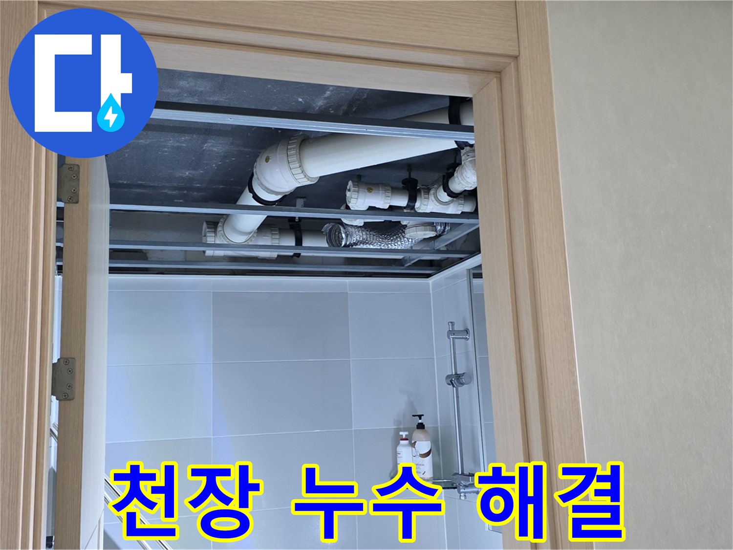 옥정 율정마을 13단지 아파트 천장 누수 - 신속하고 정확한 해결