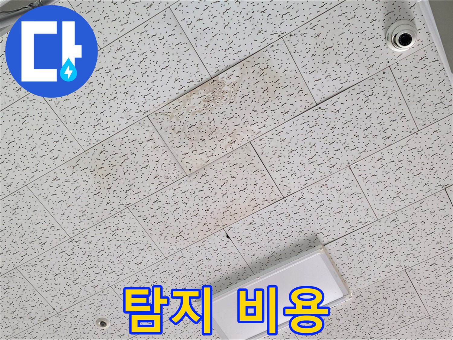 김포 사우동 누수 - 합리적인 텍스 천장 누수 탐지 비용 안내
