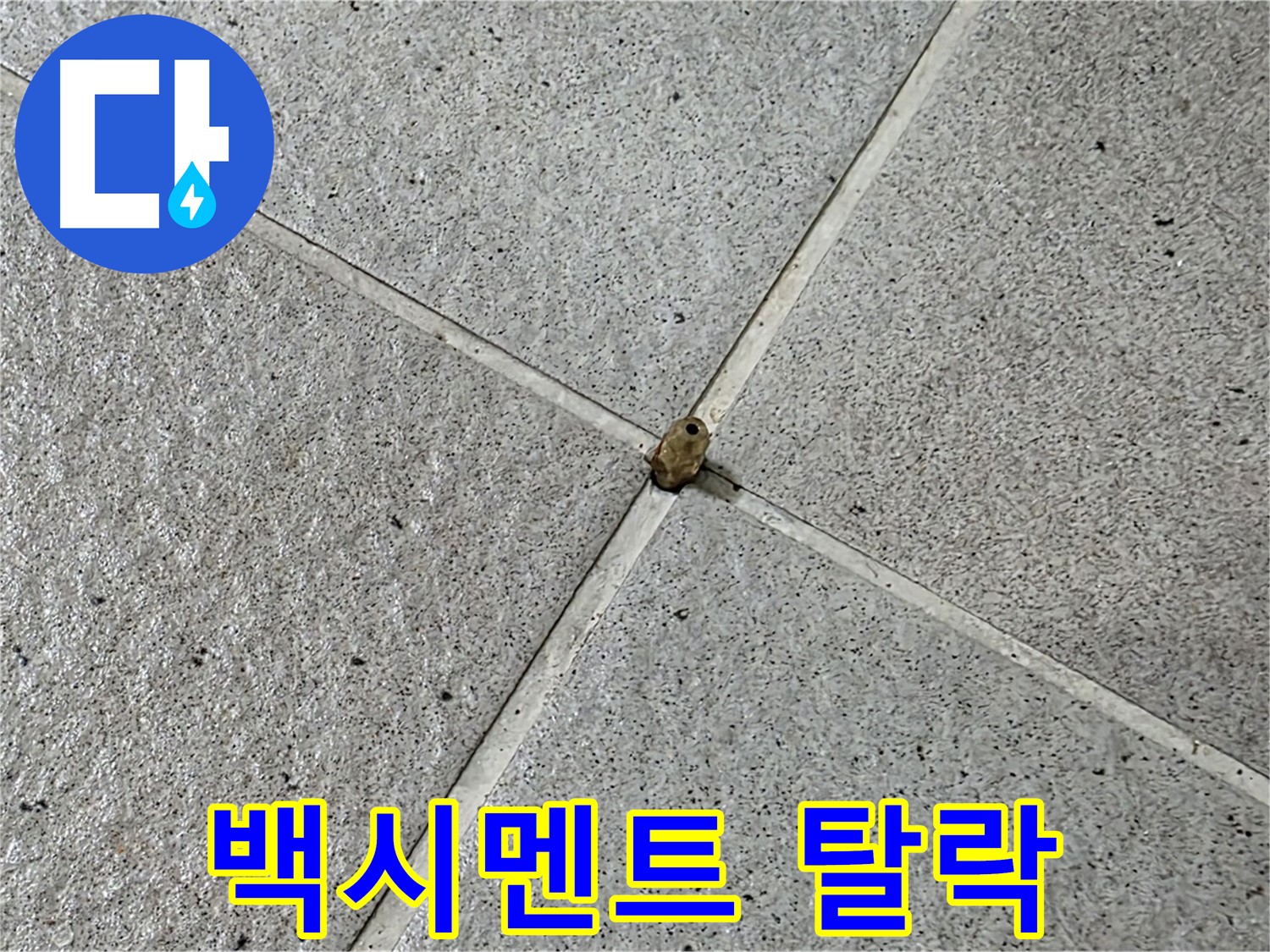 분당 운중동 산운마을 6단지 - 백시멘트 탈락 시 긴급 점검으로 누수 피해를 막으세요.