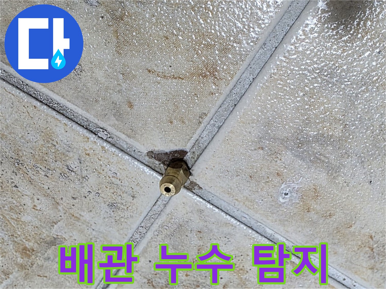 배관 누수 탐지 - 정확한 위치 파악