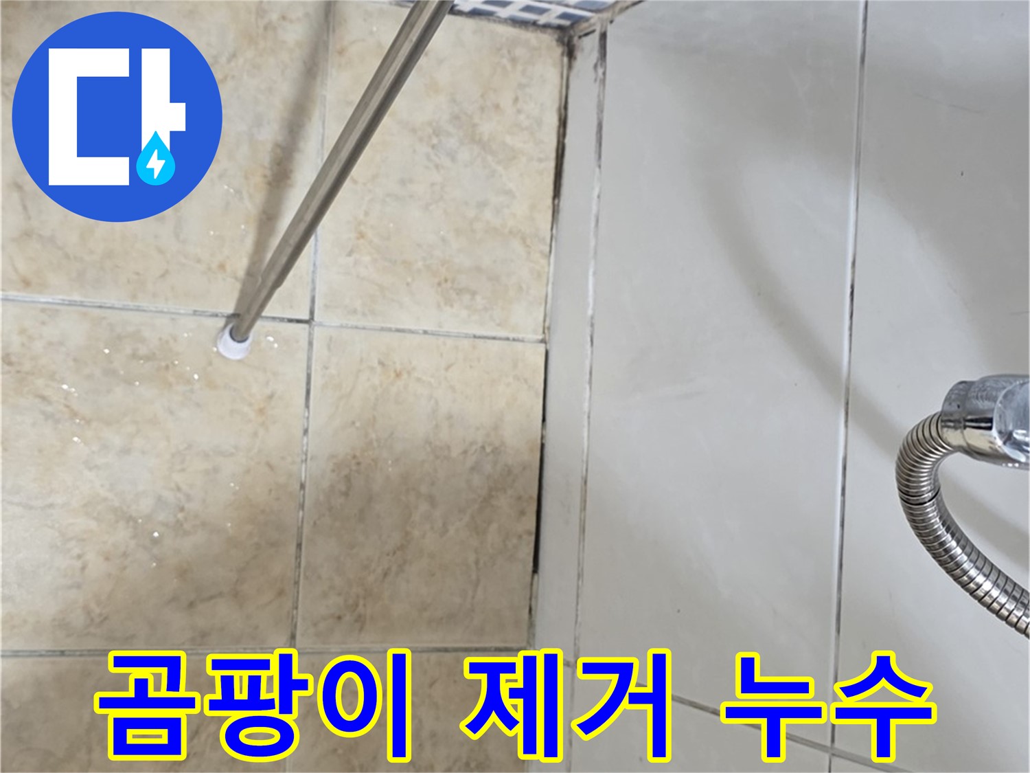 욕실 곰팡이 제거 - 누수 해결 - 우선