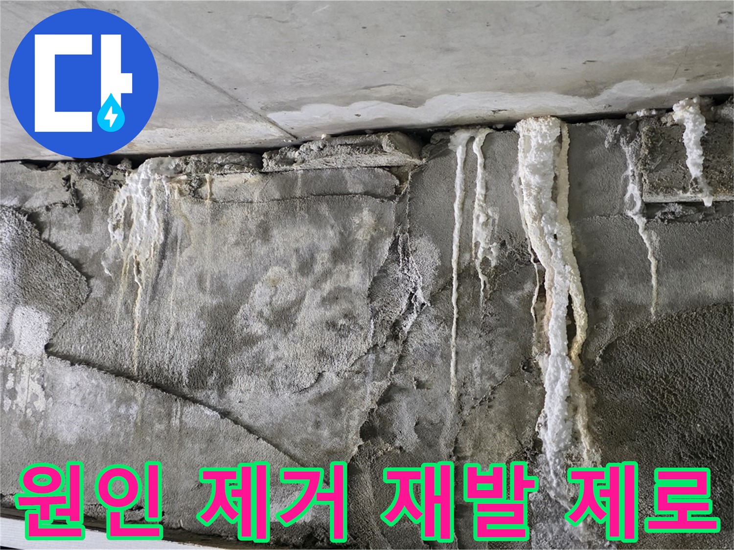 운중동 누수 해결 - 누수 원인 완전 제거, 재발 제로