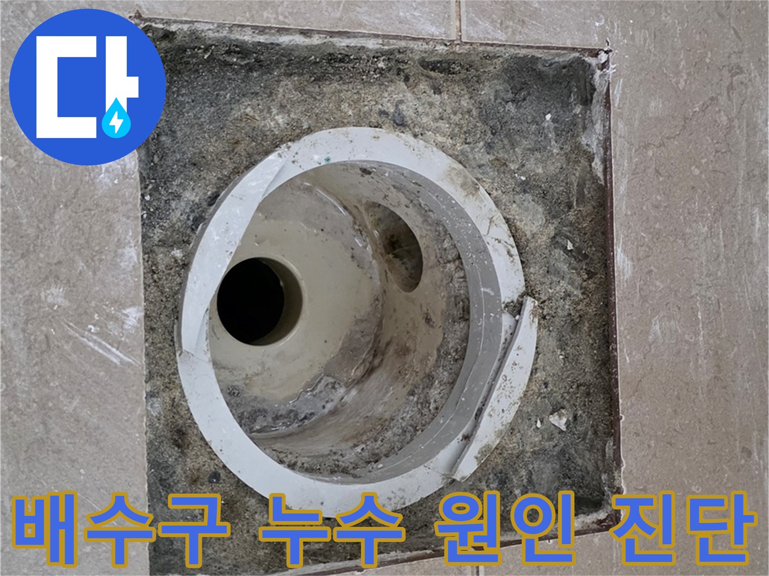 기산리 베스트빌 아파트 화장실 배수구 누수 - 누수 원인 정확한 진단 및 맞춤형 해결책 제시