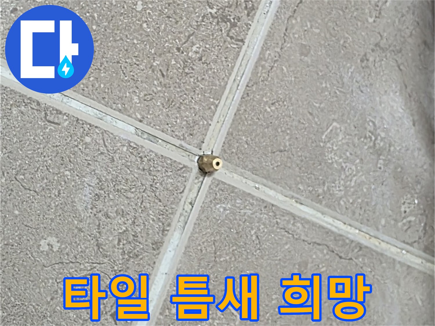 포천시 일동면 기산베스트빌 아파트 누수 - 타일 틈새에 희망을 심어 누수 문제를 해결합니다.