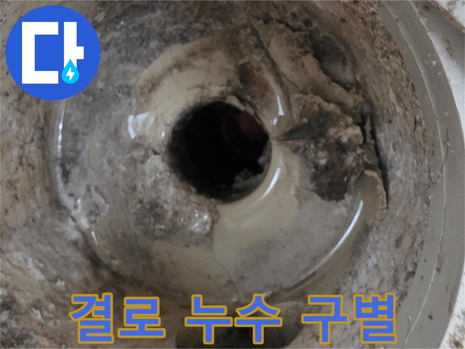 포천시 일동면 기산베스트빌 아파트 - 베란다 배수구 누수, 결로와 헷갈리지 않도록 정확하게 진단합니다.