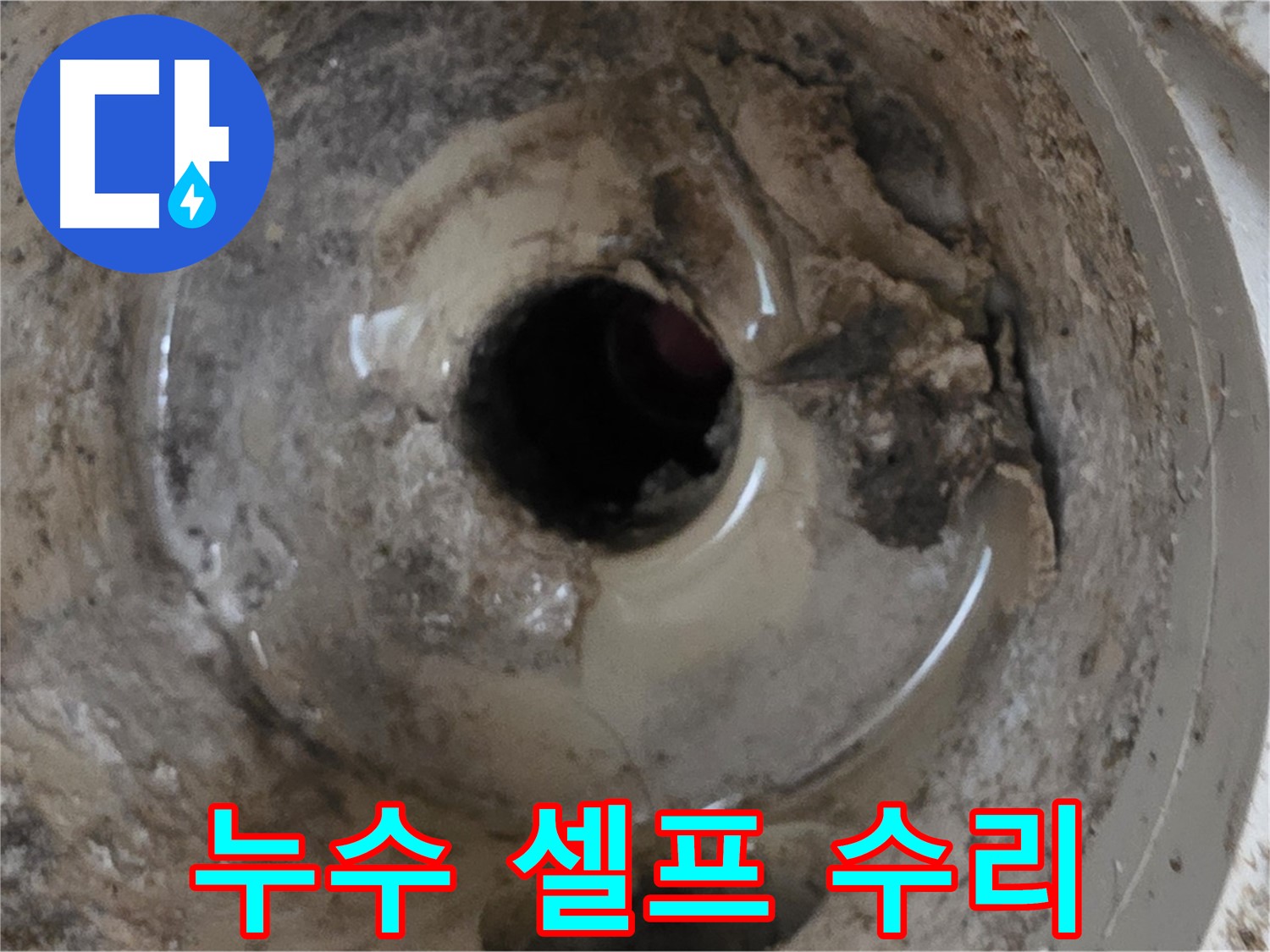 포천시 일동면 베란다 배수구 누수 - 셀프 수리 가능성 및 주의사항