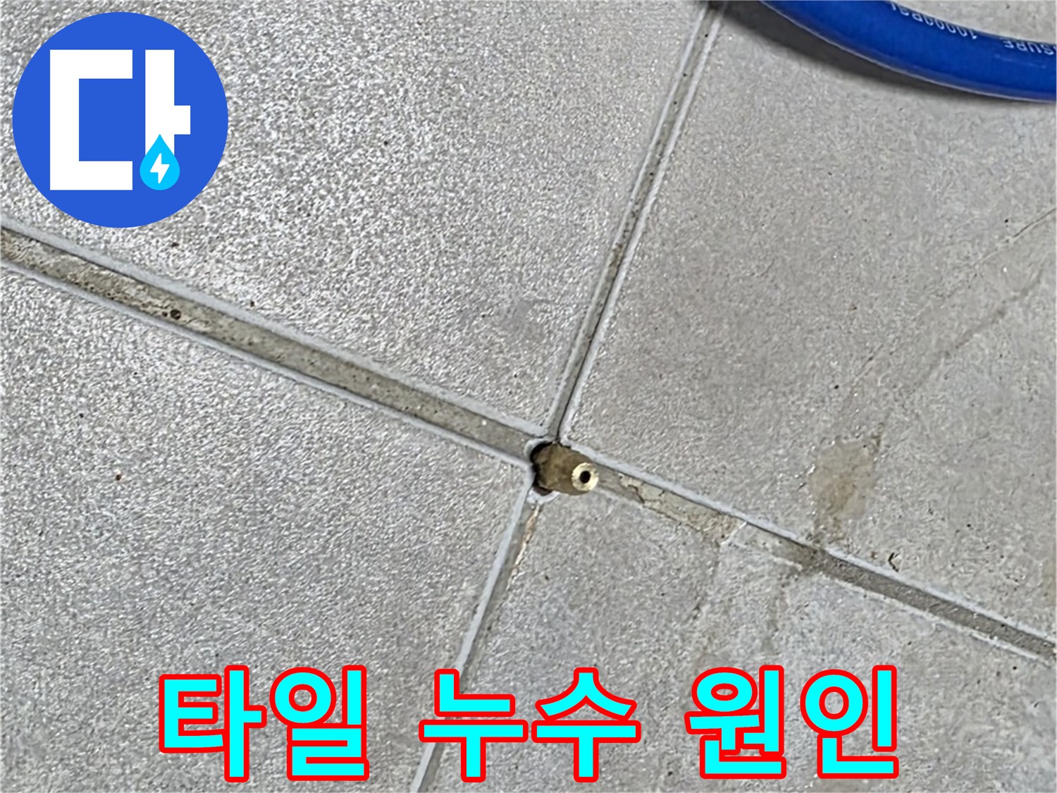 양주 옥정 율정마을 아파트 타일 누수 원인 - 누수 탐지 전문 업체에서 정확하게 진단합니다.