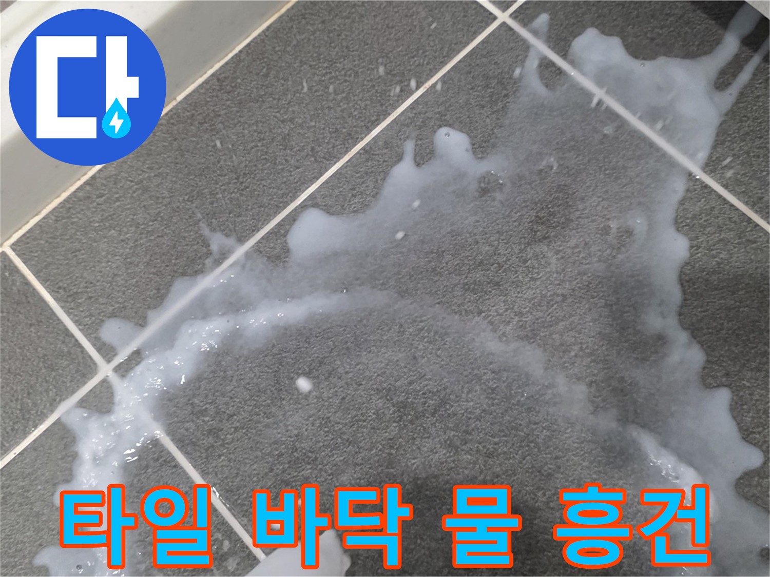파주시 동패동 아파트 타일 바닥 물 흥건 - 누수탐지 전문가가 누수 위치를 정확히 찾아 해결합니다.