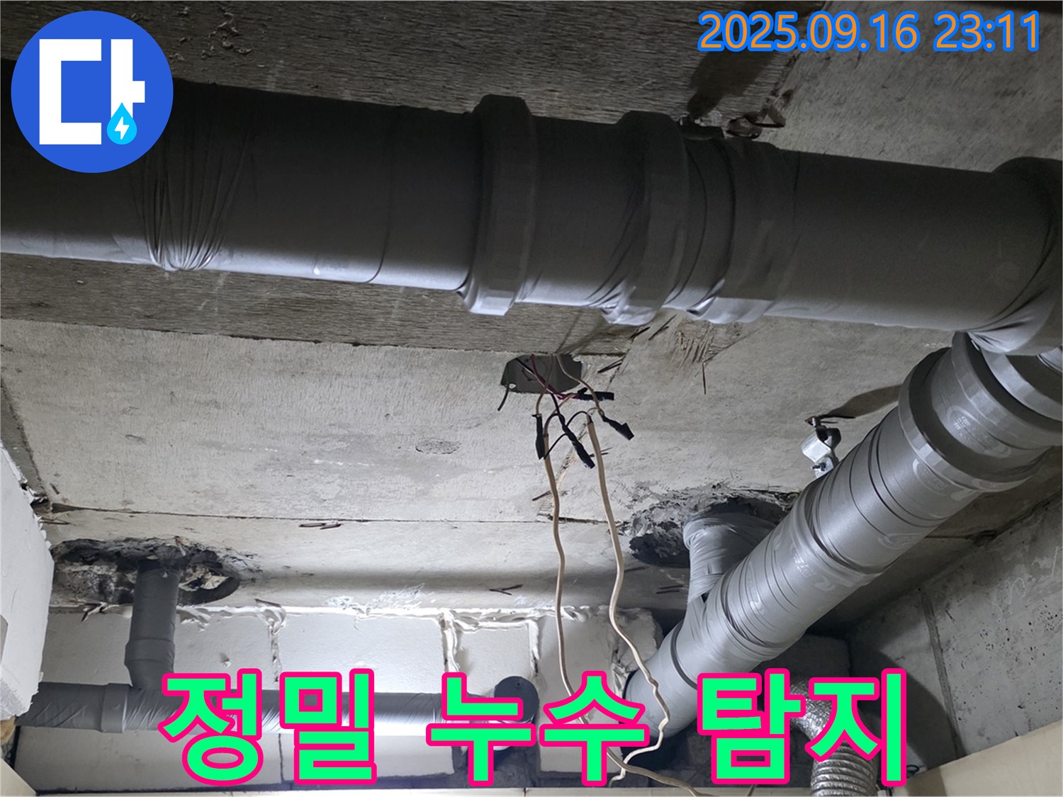 새절역 현대아파트 누수 - 은평구 신사동 정밀 누수 탐지 과정