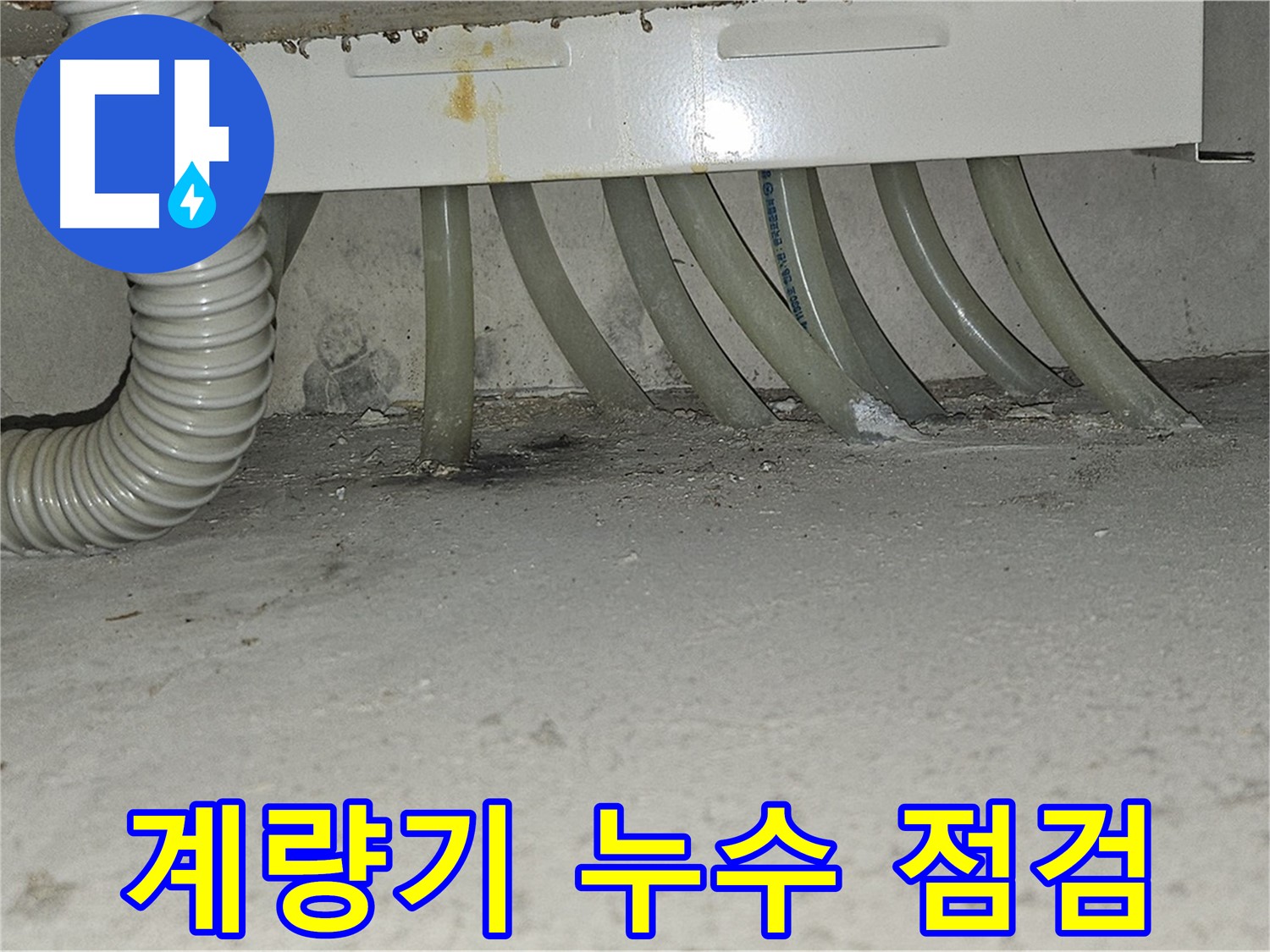 도봉동 현대시티 수도 계량기 연결부 - 누수 확인 및 꼼꼼한 점검 진행