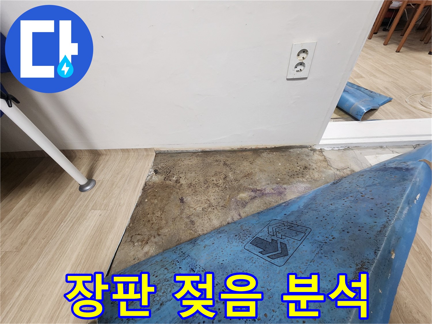 노원구 화장실 누수 - 장판 젖음 현상 - 누수 원인 정밀 분석 중