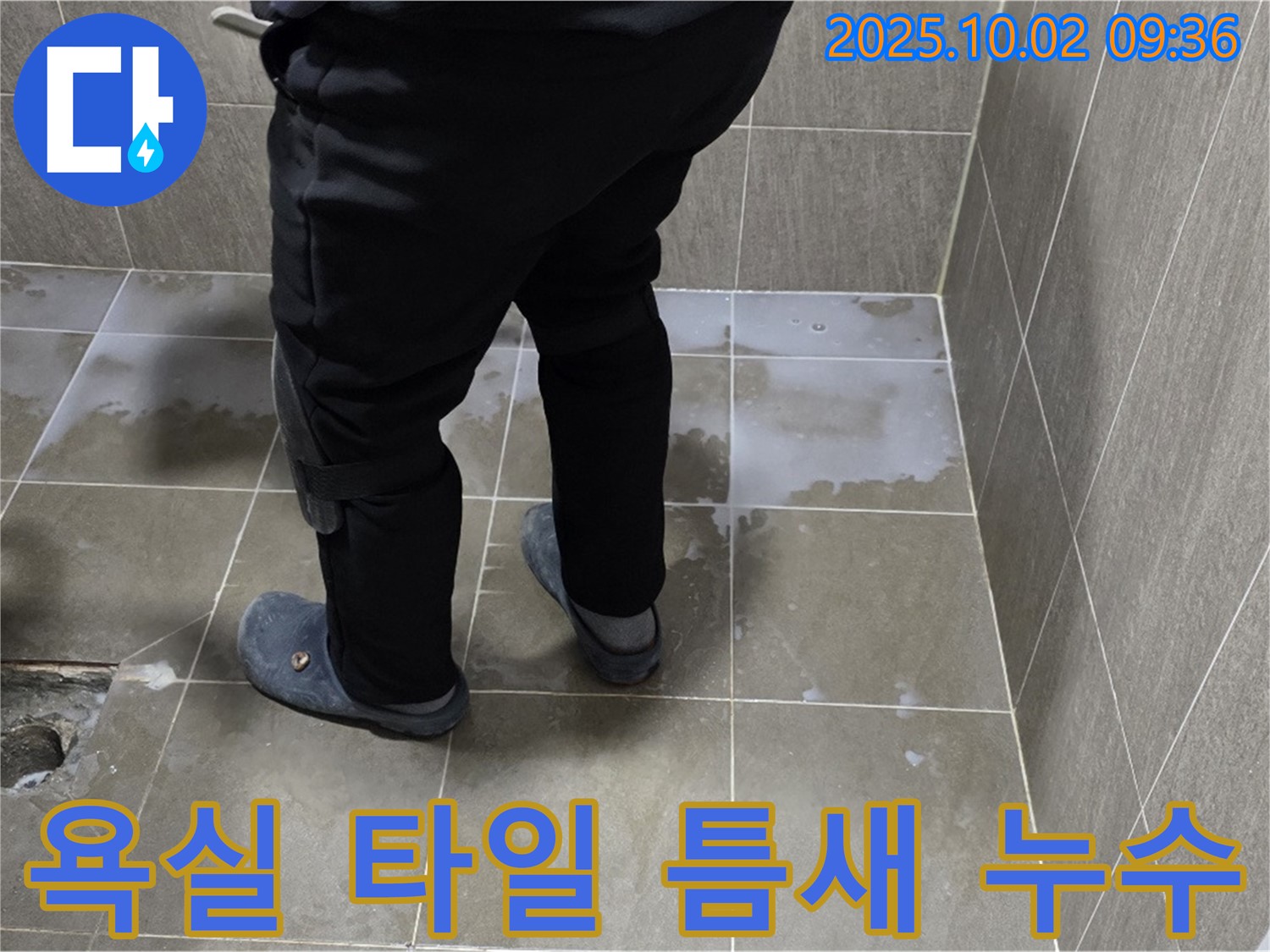 양주시 남면에서 발생한 욕실 타일 틈새 누수 - 전문 누수탐지 엔지니어가 정확하게 진단하고 해결합니다.