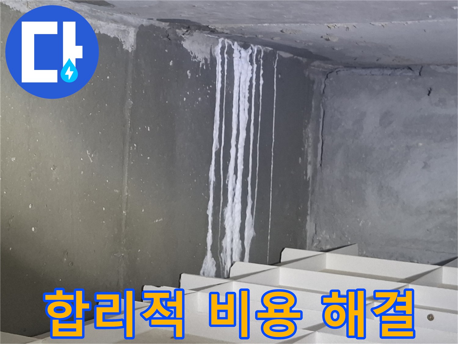 봇들마을2단지 아파트 주차장 누수 - 합리적인 비용으로 누수 해결