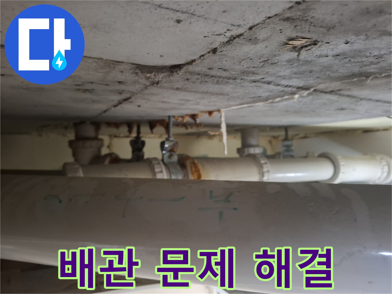 분당 봇들마을 아파트 - 배관 문제 해결을 위한 점검
