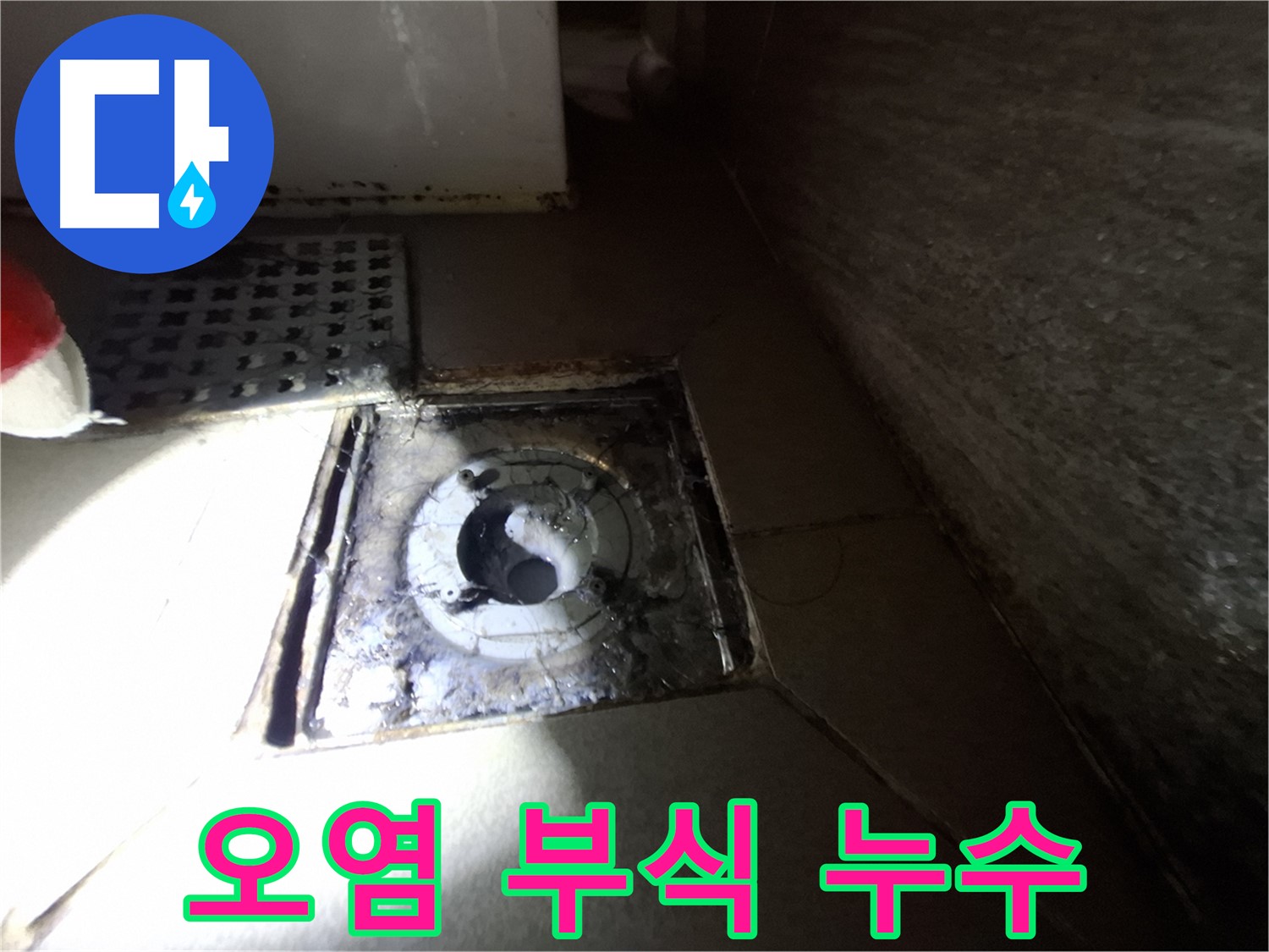 분당 삼평동 봇들마을 욕실 오염 - 부식, 누수 가능성 점검 필요