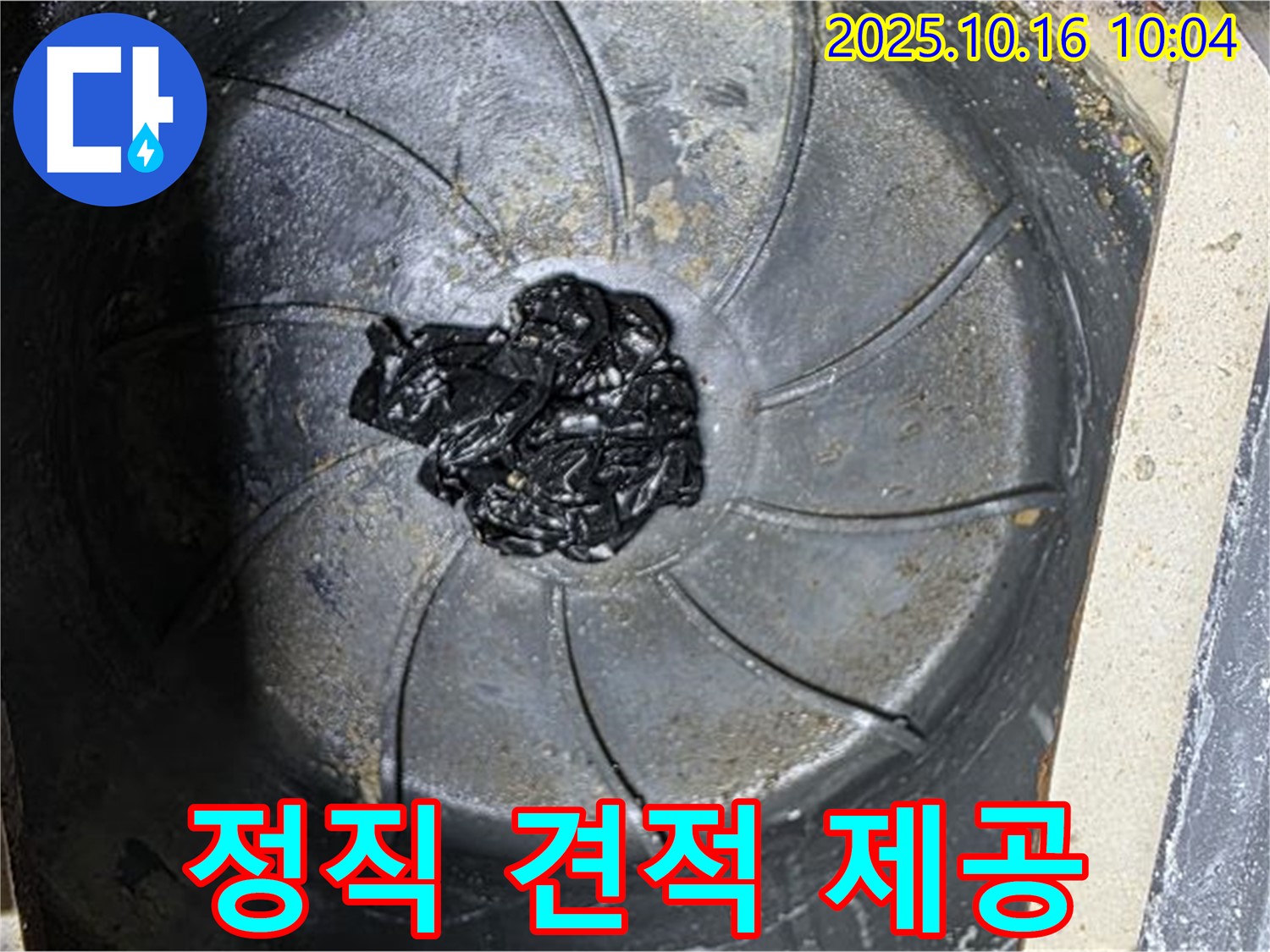양주 옥정 율정마을 아파트 누수 - 합리적인 가격으로 세탁실 하수구 막힘 해결