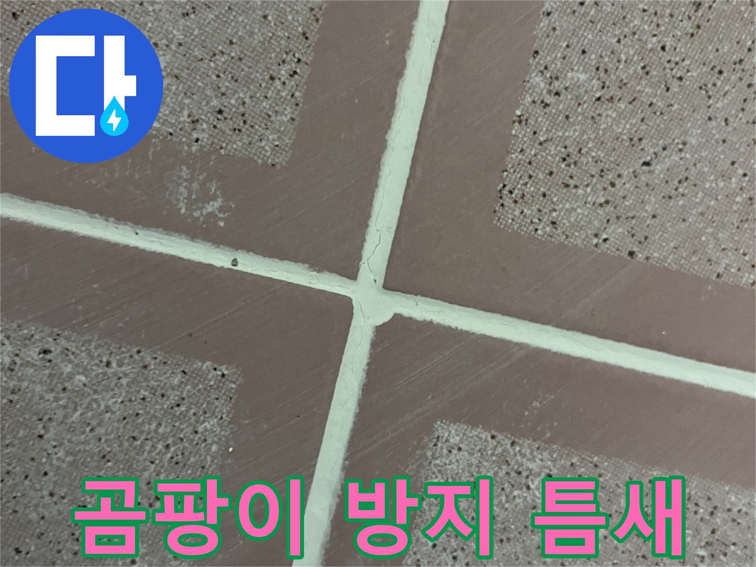 금천구 독산동 형제맨션빌 - 곰팡이 방지 실리콘으로 타일 틈새를 꼼꼼하게 막아 곰팡이와 누수를 동시에 차단합니다.