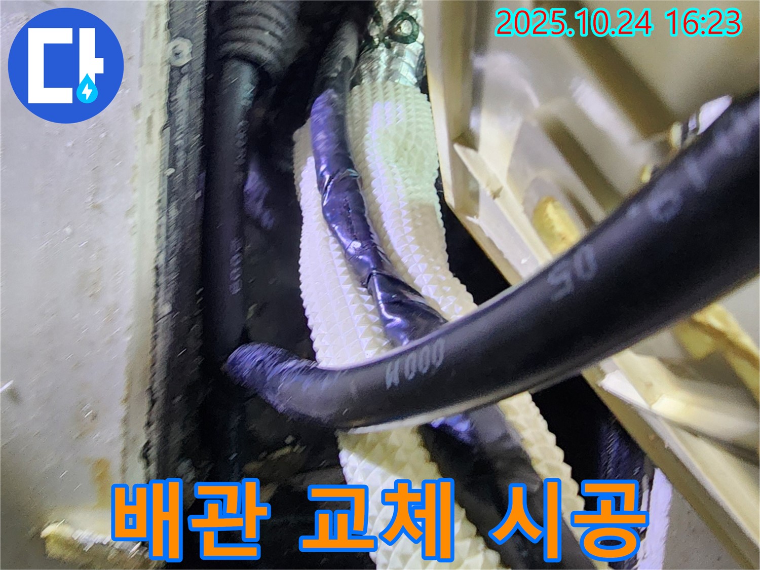 양주1동 누수 현장 - 노후 배관 교체 시공으로 누수 원천 봉쇄