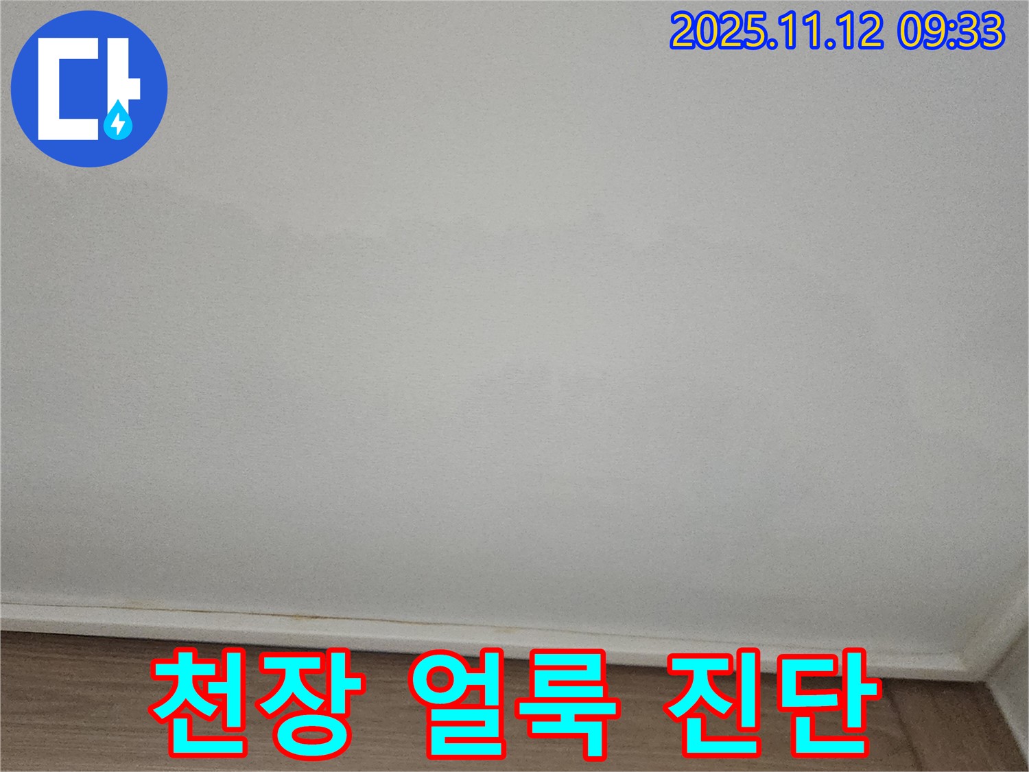 포천 - 천장 얼룩, 누수 가능성 상세 진단 진행 중