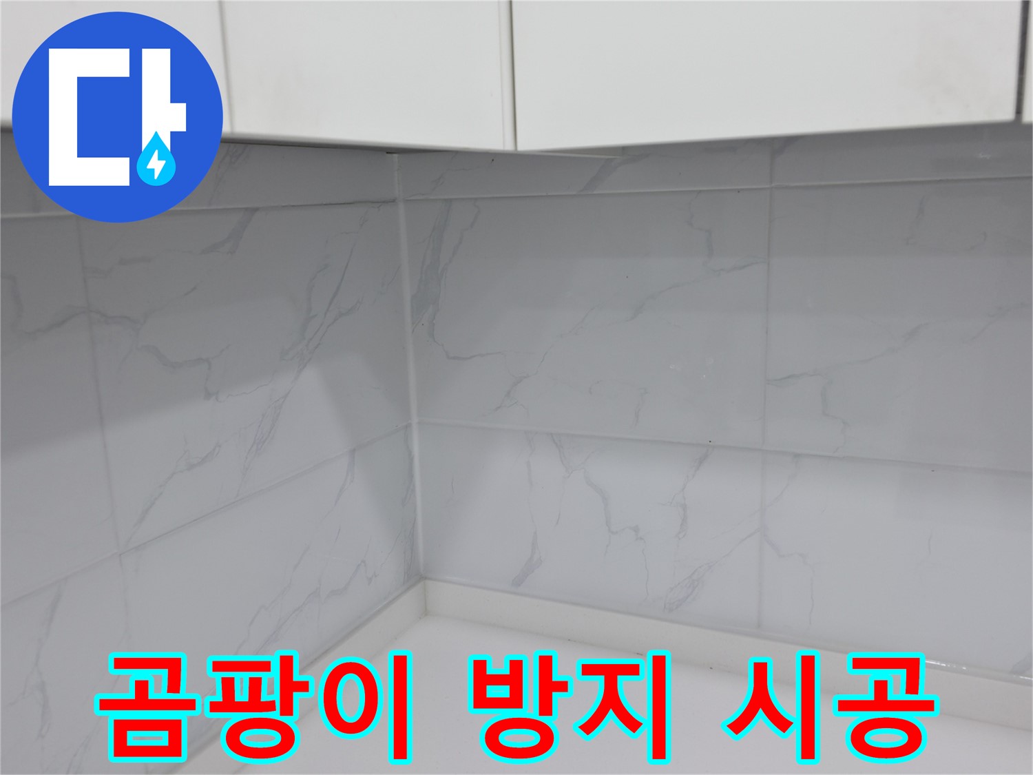 곰팡이 방지 백시멘트 시공으로 누수 해결