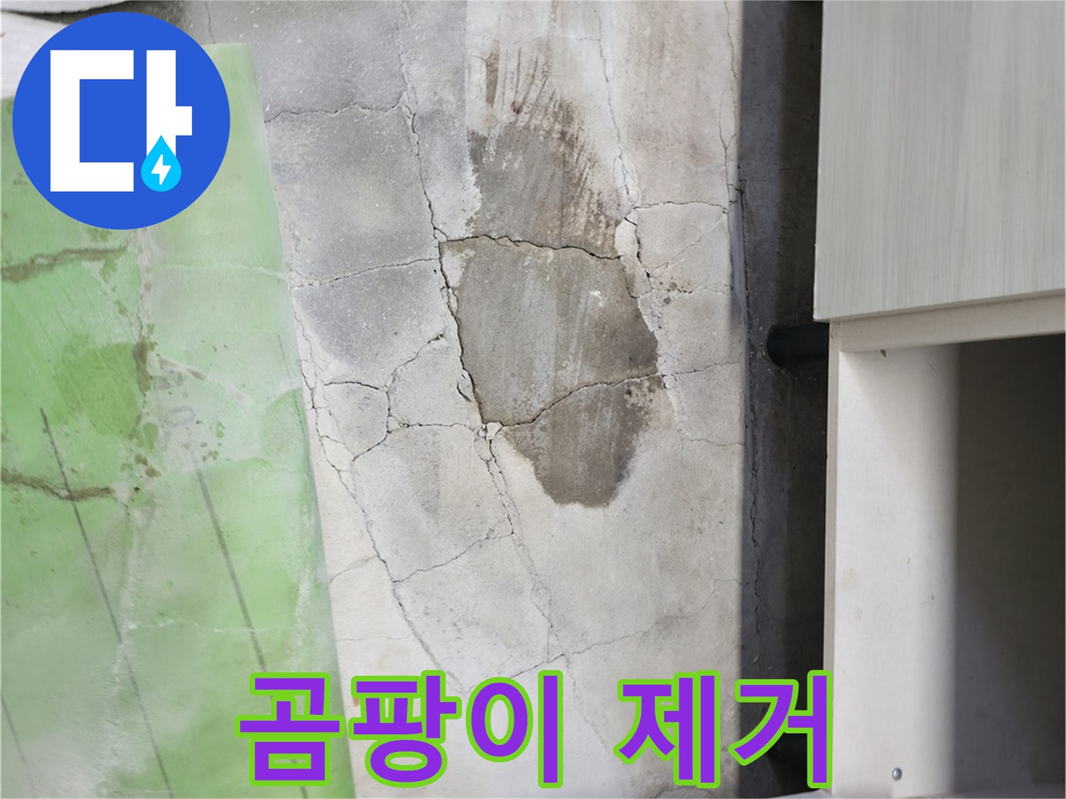 포천 누수 - 신읍동 선경빌라 곰팡이까지 제거