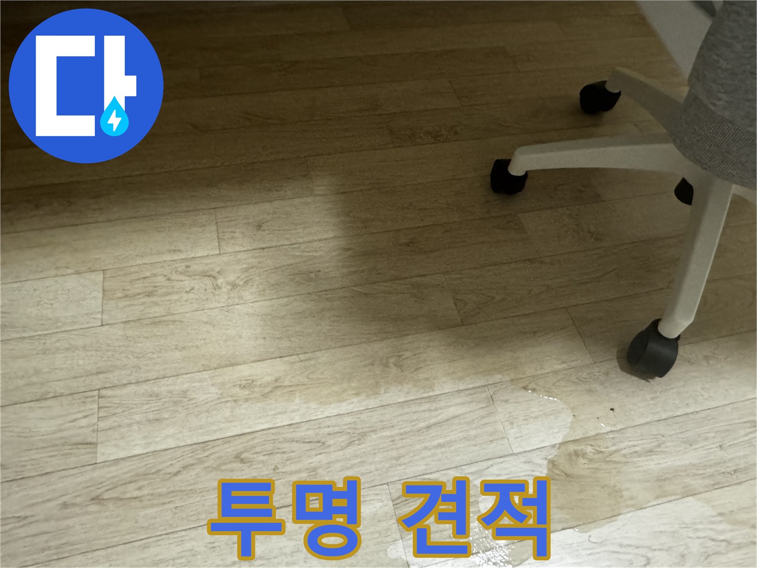 견적 내용을 상세히 설명하는 모습 - 합리적인 비용으로 누수 문제를 해결해 드립니다.