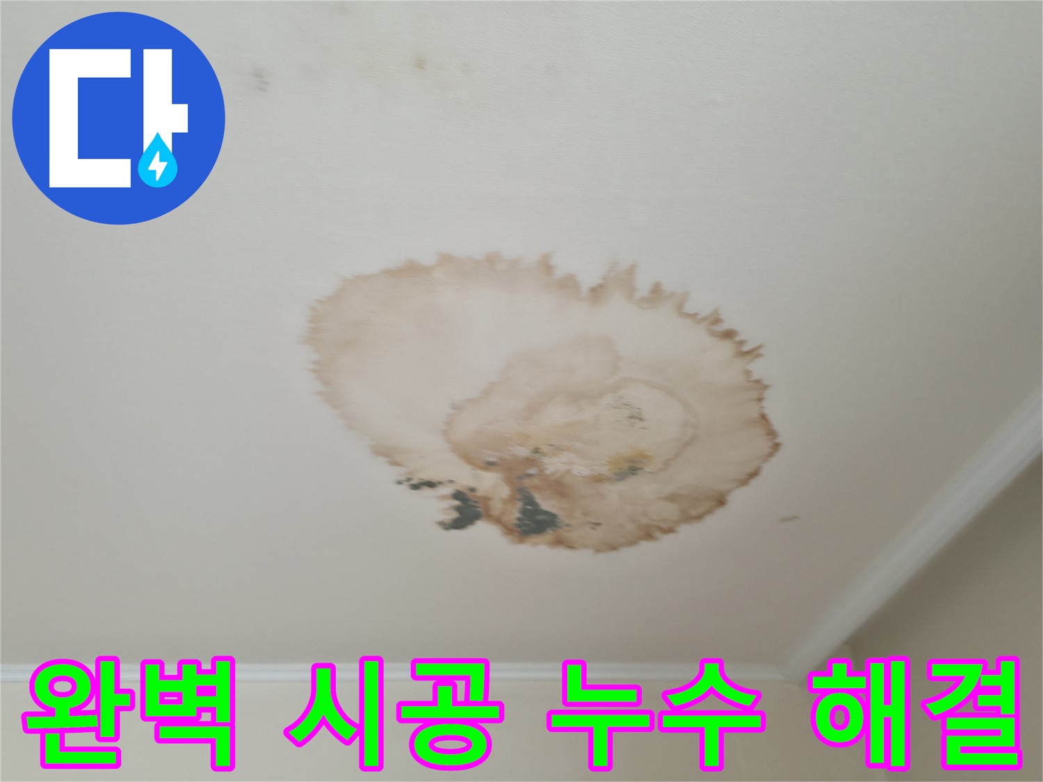 완벽한 시공 - 천장 누수 해결 - 서대문구 북가좌동