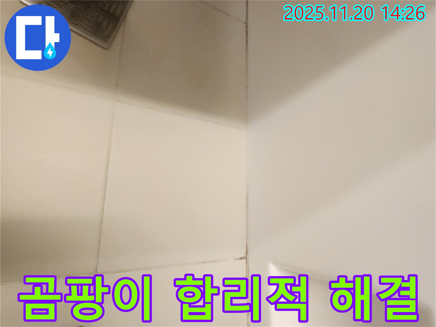 포천 가산면 욕실 - 곰팡이 합리적인 비용으로 완벽 해결!