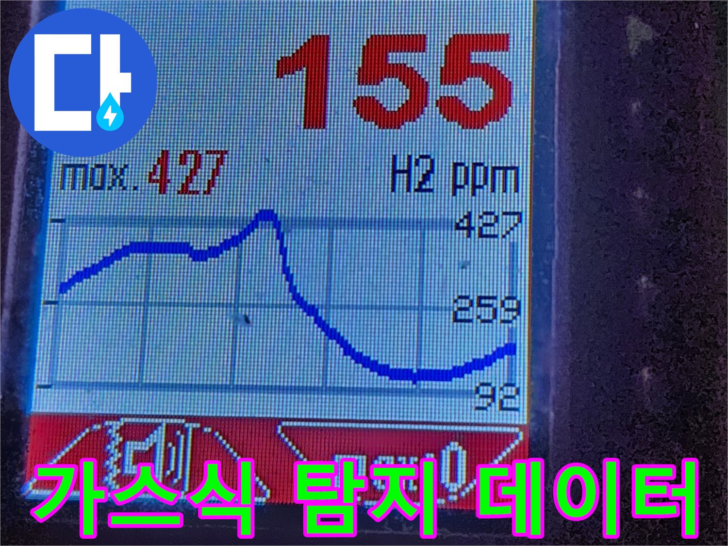 광진구 중곡3동 누수 - 가스식 탐지 데이터 분석으로 정확한 원인 파악