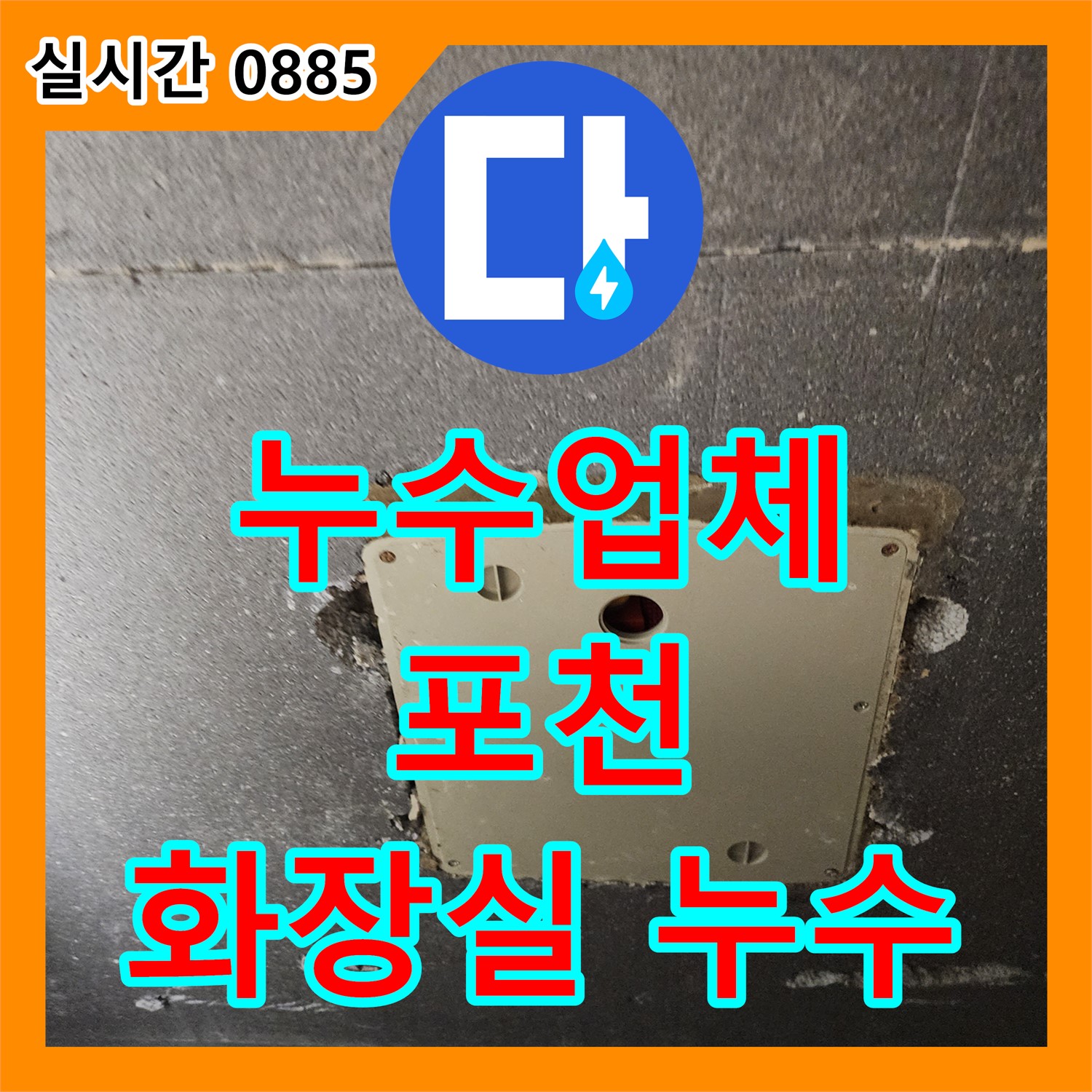 포천시, 누수업체, 꼼꼼한 점검으로 화장실 천장 누수 해결