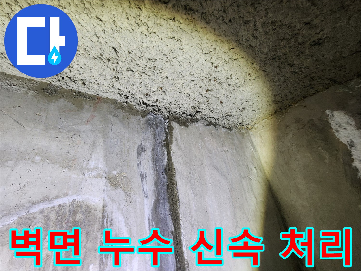 성북구 아남아파트 벽면 누수 현장-누수 전문가의 신속한 처리 과정