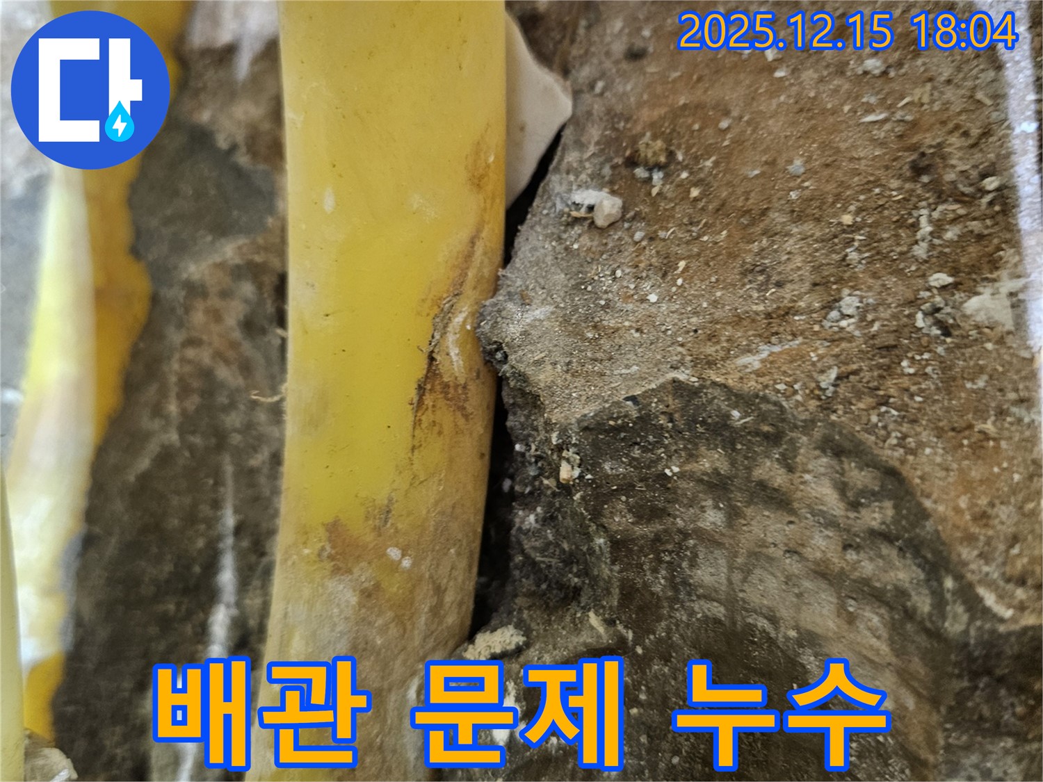 장안동 래미안장안2차 아파트 - 배관 문제로 인한 누수 발생