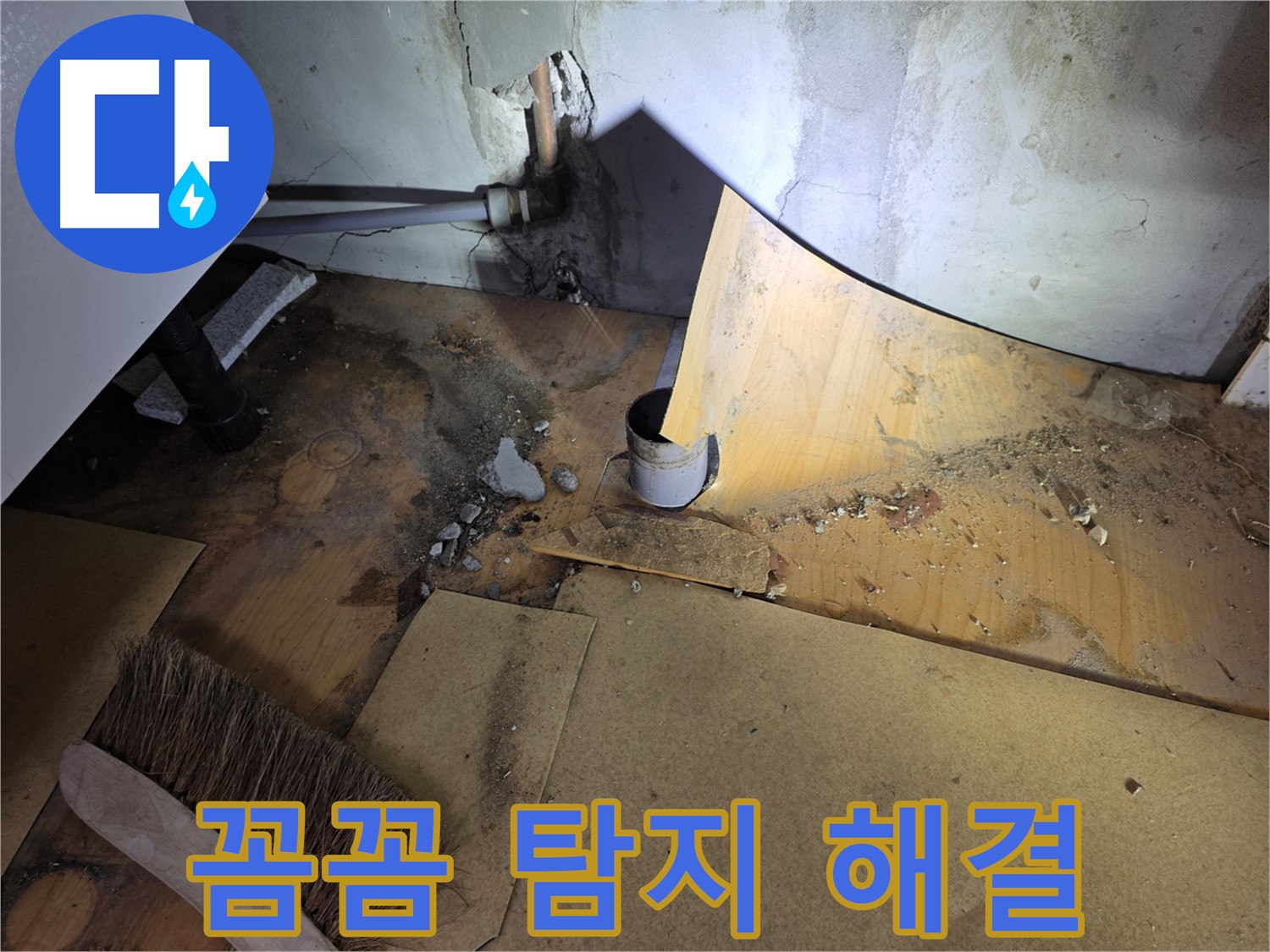 꼼꼼한 누수 탐지 - 벽 누수 완벽 해결 - 신정동 누수