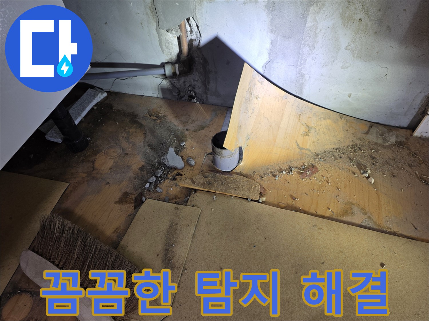 꼼꼼한 누수탐지 - 벽 누수 완벽 해결 - 신정동 누수 전문가