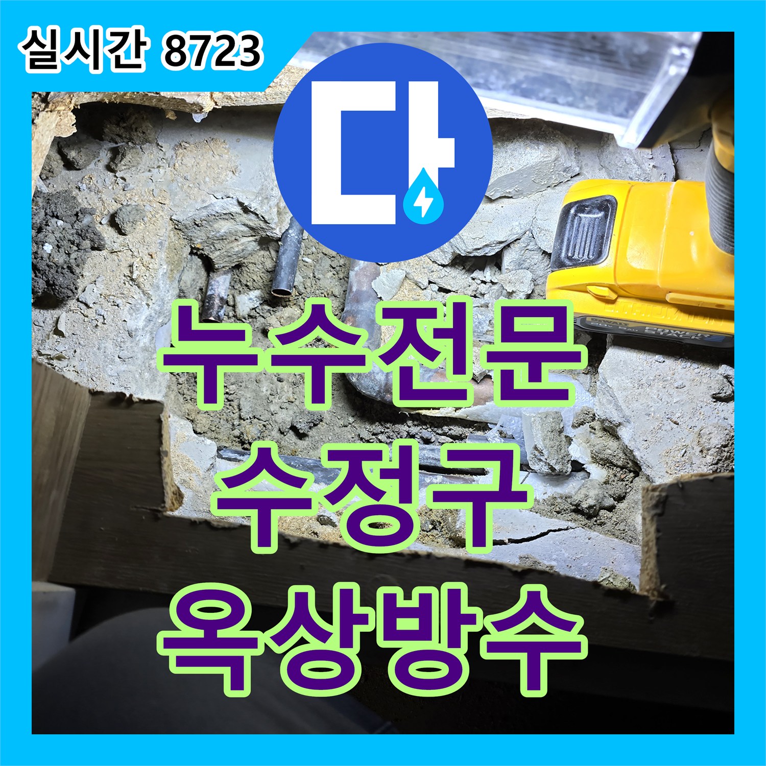 누수전문, 최상층 아파트 옥상 방수층 노후화로 인한 천장 누수 문제를 정밀 탐지하여 해결하는 과정, 성남시 수정구