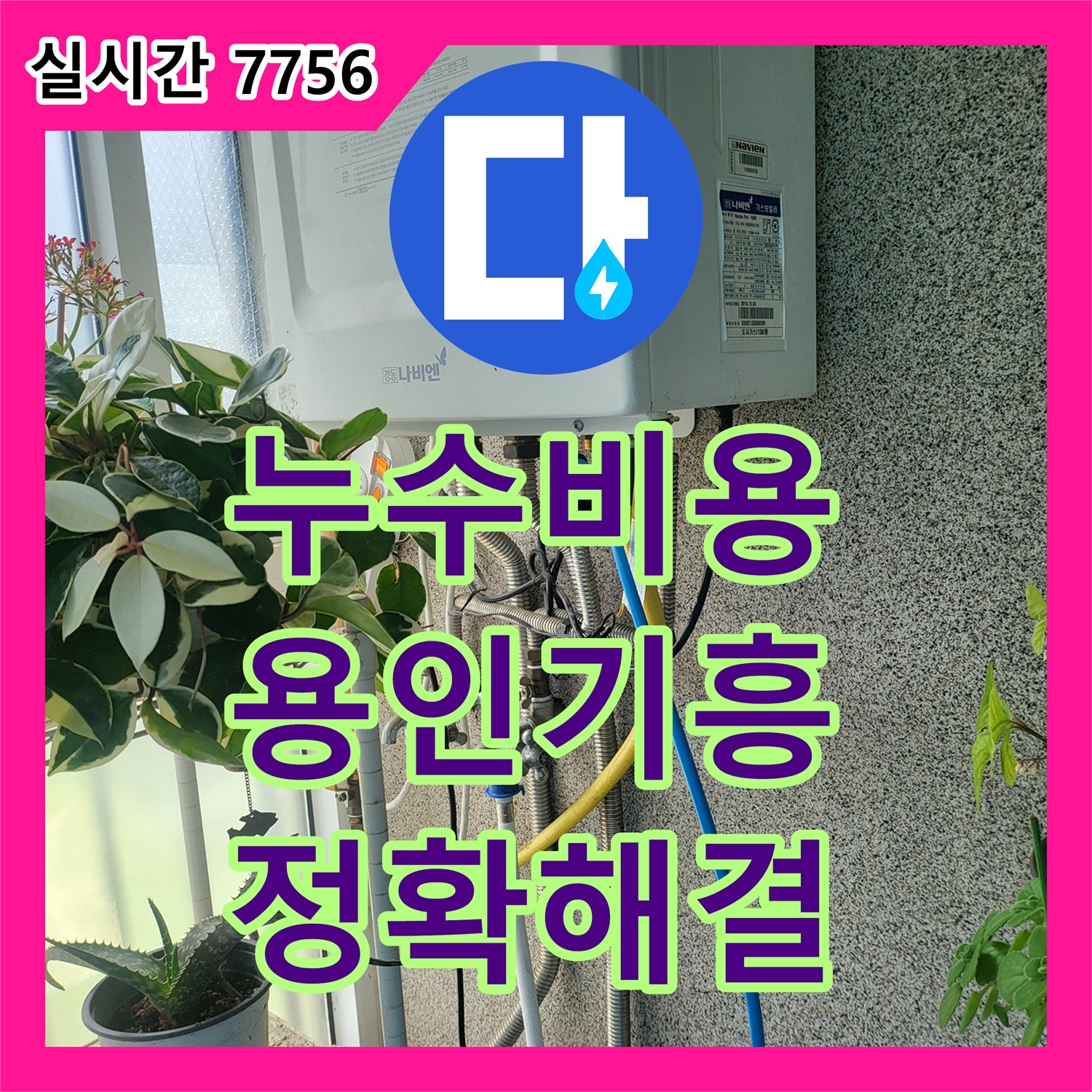 누수공사비용, 천장 누수 얼룩과 곰팡이로 인한 피해를 정밀 탐지로 원인을 찾아 해결하는 과정 경기 용인시 기흥구