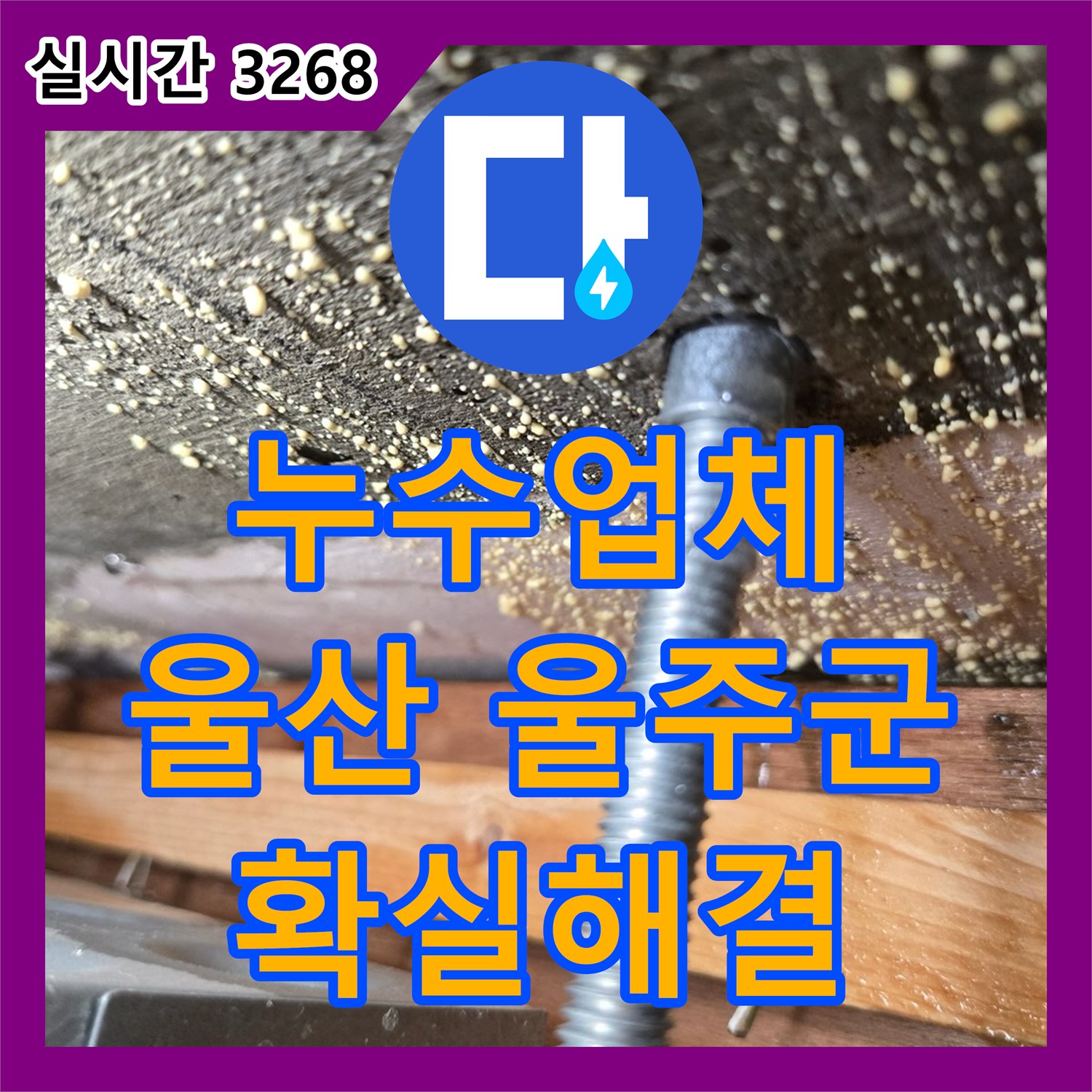 누수탐지업체 발생한 누수 문제, 신속하게 해결하는 방법 울산 울주군