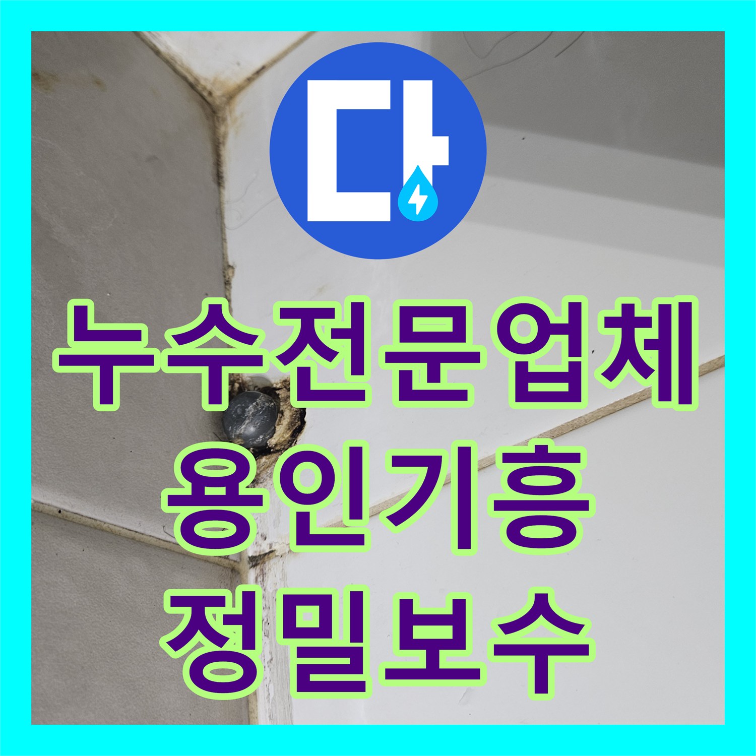 누수전문업체 타 업체가 실패한 거실 천장 누수를 잡아낸 사례 경기 용인시 기흥구