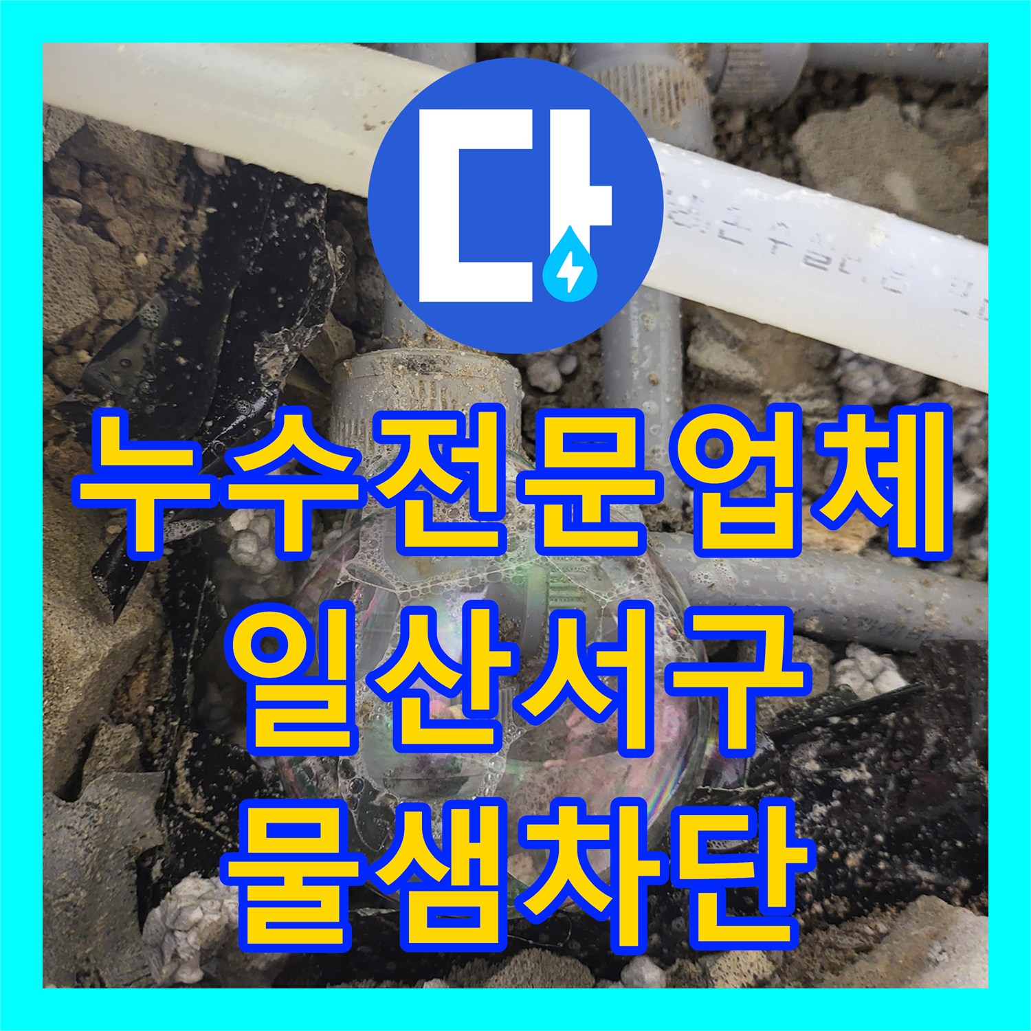 누수전문업체 온수 배관 노후로 인한 주방 누수 지점 탐지 및 수선 경기 고양시 일산서구